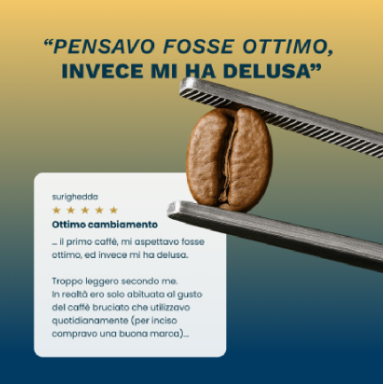 Hook da recensione reale: storytelling autentico CaffèLab