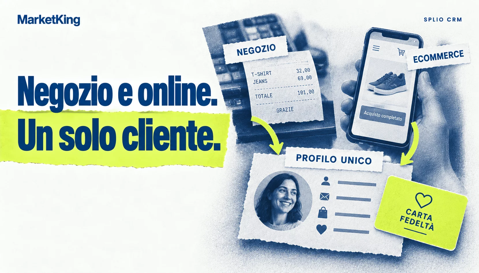Splio: negozio fisico ed ecommerce alimentano un unico profilo cliente.